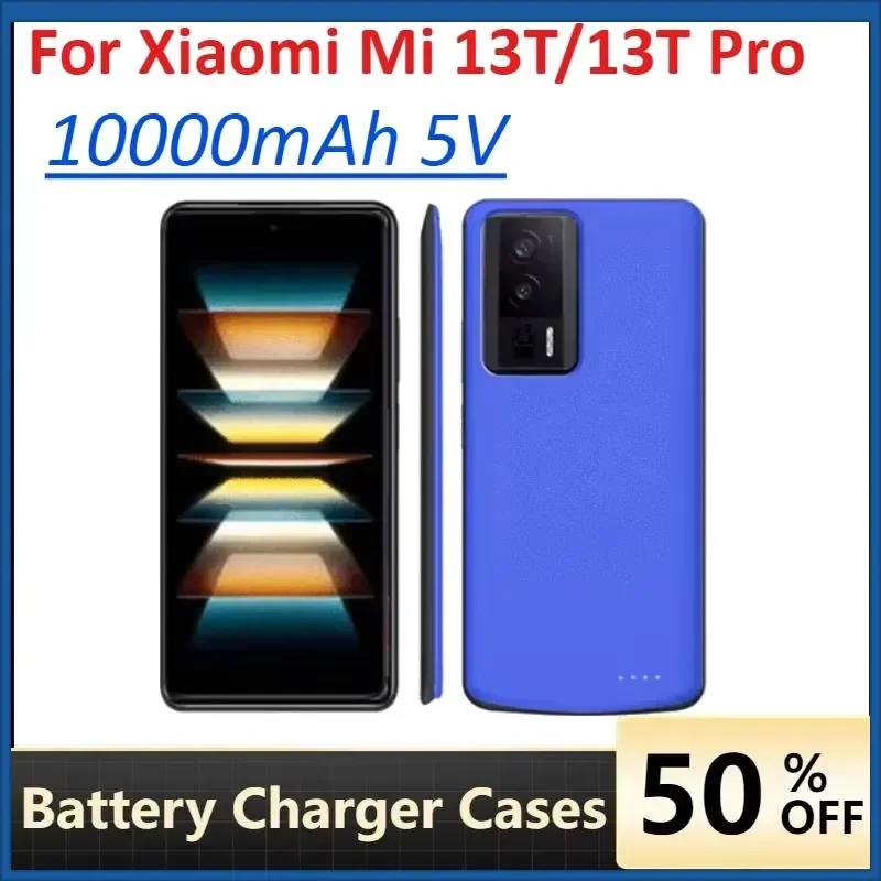 10000mAh Battery Charger Cases for Xiaomi Mi 13T Portable Charger Power Bank Case for Xiaomi Mi 13T Pro Battery Cover
10000mAh Battery Charger Cases for Xiaomi Mi 13T Portable Charger Power Bank Case for Xiaomi Mi 13T Pro Battery Cover