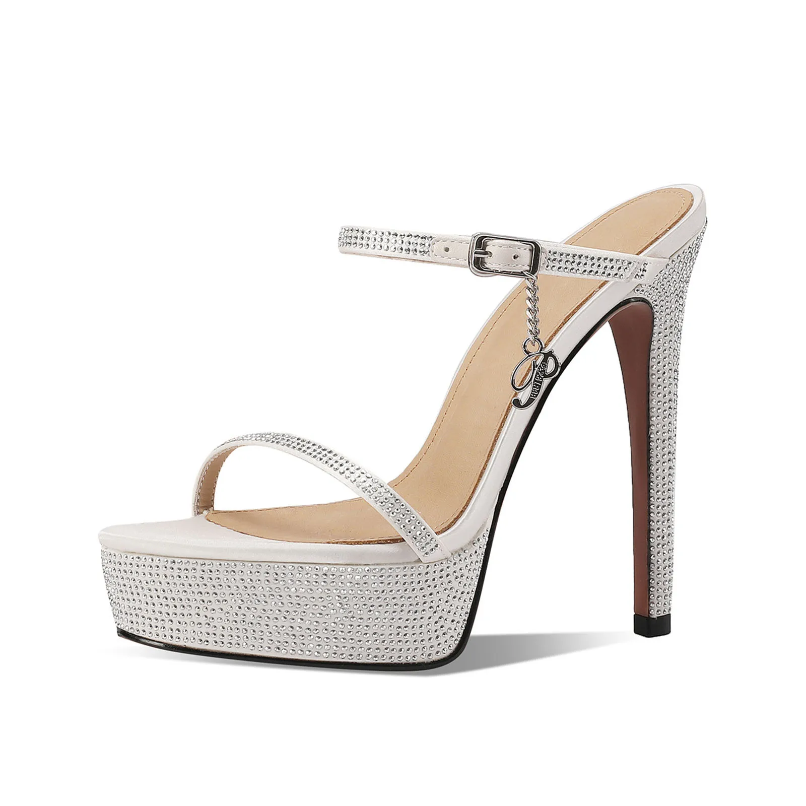 new white waterproof table high-heeled sandals women's thin-heeled satin rhinestone high-heeled shoes banquet sexy one-word drag
new white waterproof table high-heeled sandals women's thin-heeled satin rhinestone high-heeled shoes banquet sexy one-word drag