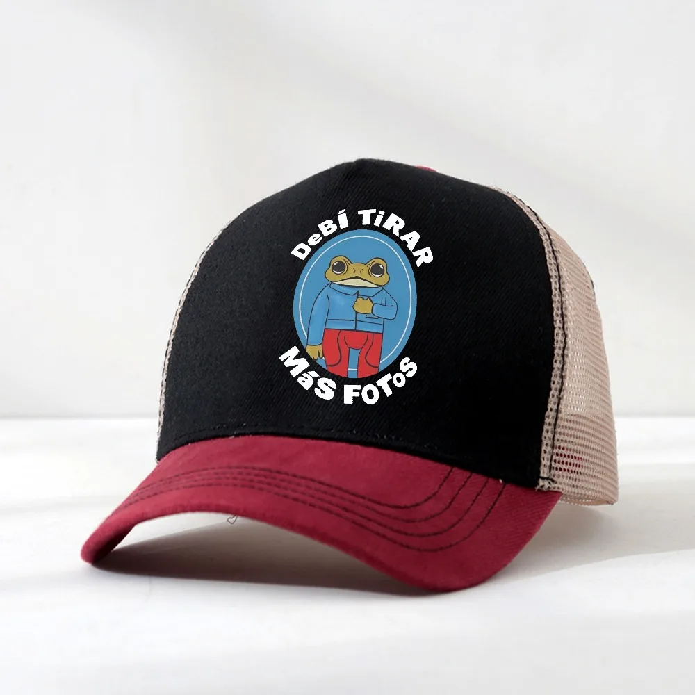 DtMF Bad Bunny Sapo Concho Toad Baseball Cap unisex Headwear Outdoor Activities Adjustable Hats mesh Breathable hats
DtMF Bad Bunny Sapo Concho Toad Baseball Cap unisex Headwear Outdoor Activities Adjustable Hats mesh Breathable hats