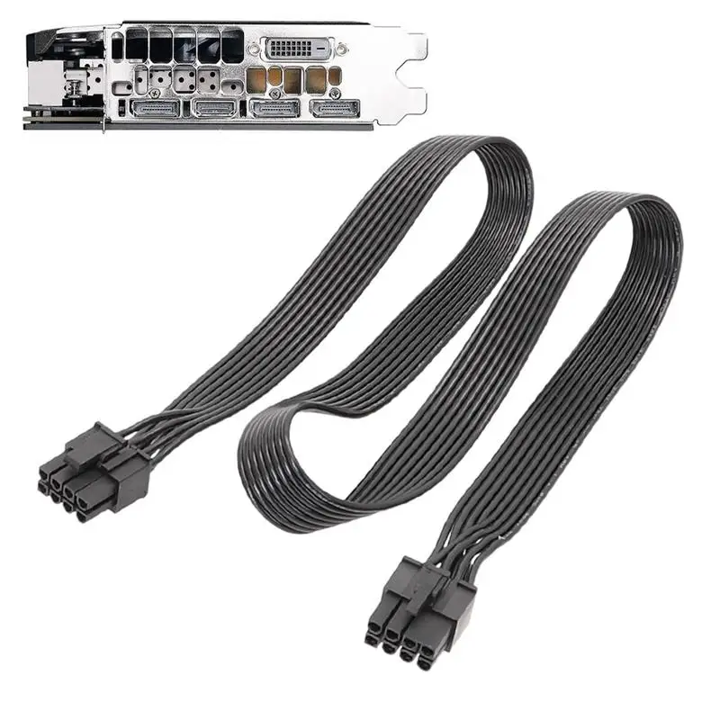 Graphics Card Power Cable 8-pin VGA Card Power Connector 8P To 6+2P Flat Line PCIe Cable VGA Graphics Cable Video Card
Graphics Card Power Cable 8-pin VGA Card Power Connector 8P To 6+2P Flat Line PCIe Cable VGA Graphics Cable Video Card