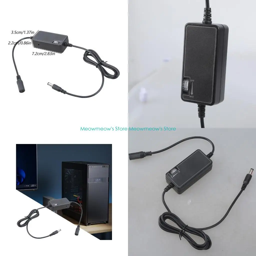 W91A Пластиковый корпус, диммерные переключатели, 12 В, 3 А, кабель 140 см для систем охлаждения компьютера и регулировки
W91A Пластиковый корпус, диммерные переключатели, 12 В, 3 А, кабель 140 см для систем охлаждения компьютера и регулировки