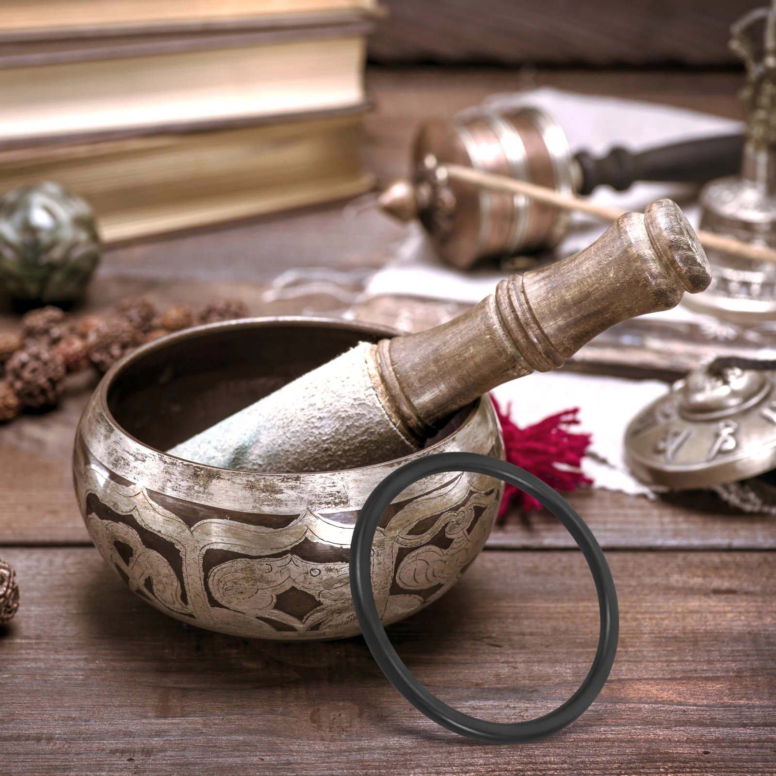 7Pcs Singing Bowl Rubber Rings Premium Material Cushion Sound Bowl Protector for Buddhist Ritual Use Buddhism Product
7Pcs Singing Bowl Rubber Rings Premium Material Cushion Sound Bowl Protector for Buddhist Ritual Use Buddhism Product