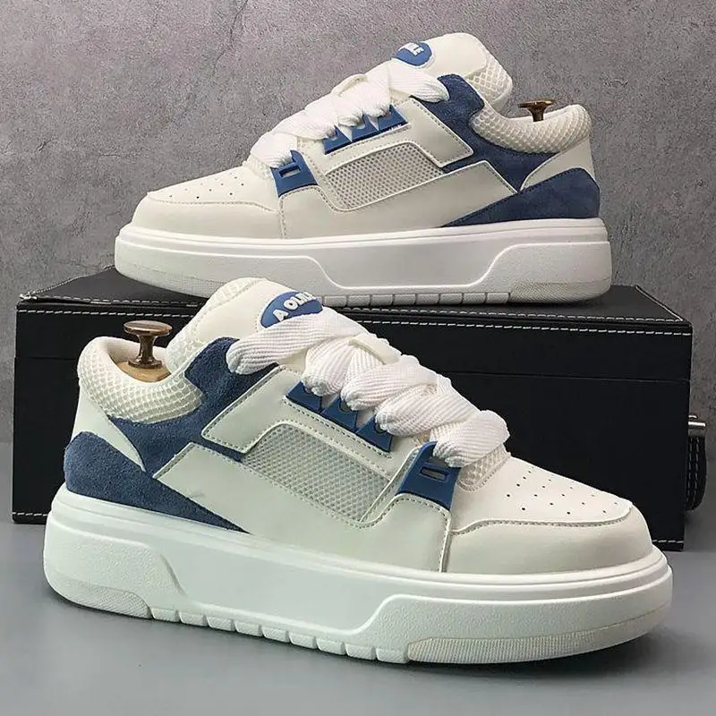 Mens Top Sneakers Refreshing Male Casual Shoes Non-Slip Flat Thick Bottom Luxury Footwear
Mens Top Sneakers Refreshing Male Casual Shoes Non-Slip Flat Thick Bottom Luxury Footwear