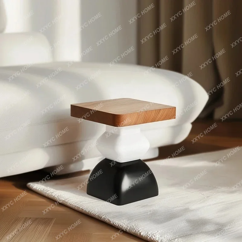 Solid Wood Edge Few Light Luxury High-end Art Corner Few Bedside Table Small Side Living Room Sofa Square Small Tabl
Solid Wood Edge Few Light Luxury High-end Art Corner Few Bedside Table Small Side Living Room Sofa Square Small Tabl