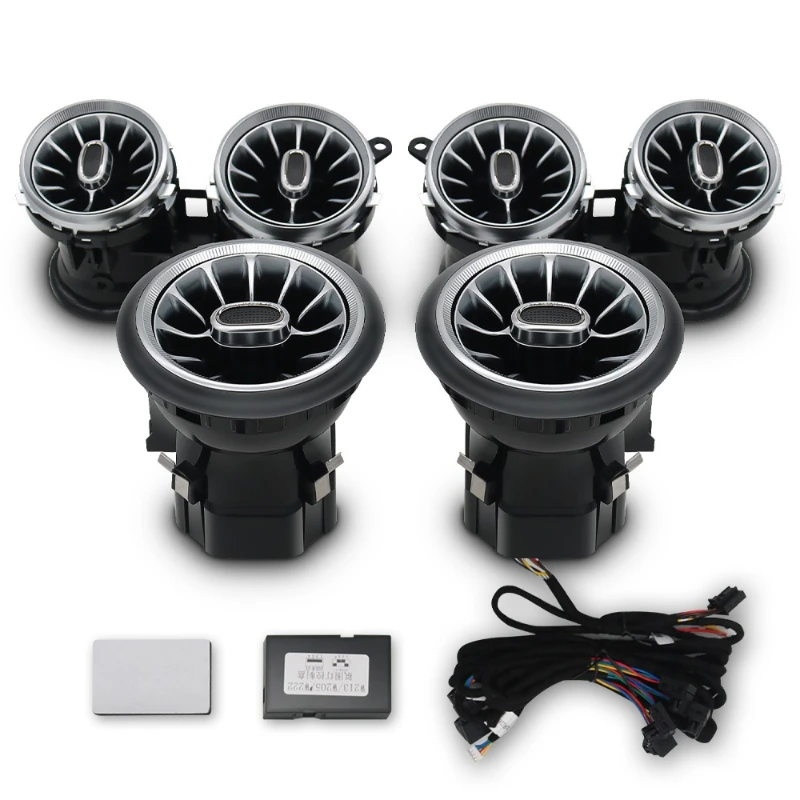 Suitable for Mercedes-Benz turbo luminous trend e300e260e200e350 modified parts car ambient light
Suitable for Mercedes-Benz turbo luminous trend e300e260e200e350 modified parts car ambient light