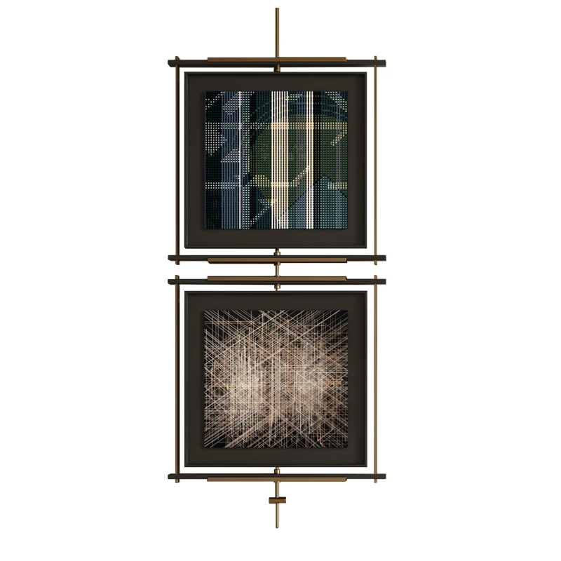 Metal wrought iron entrance decorative painting high-end mural modern light luxury high-end bedside corridor aisle painting
Metal wrought iron entrance decorative painting high-end mural modern light luxury high-end bedside corridor aisle painting