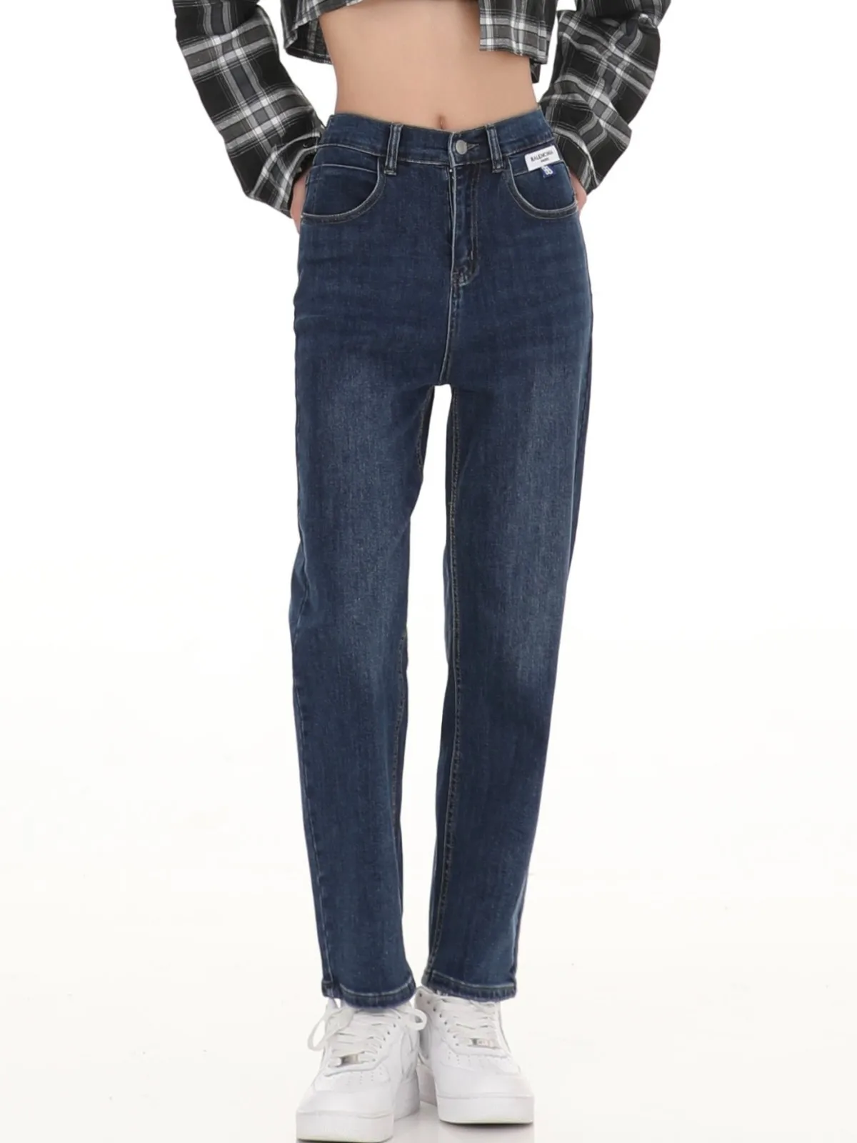 ZHISILAO New Elastic Waist Harem Jeans Women Chic Boyfriend Stretch Denim Pants Autumn Winter 2023
ZHISILAO New Elastic Waist Harem Jeans Women Chic Boyfriend Stretch Denim Pants Autumn Winter 2023