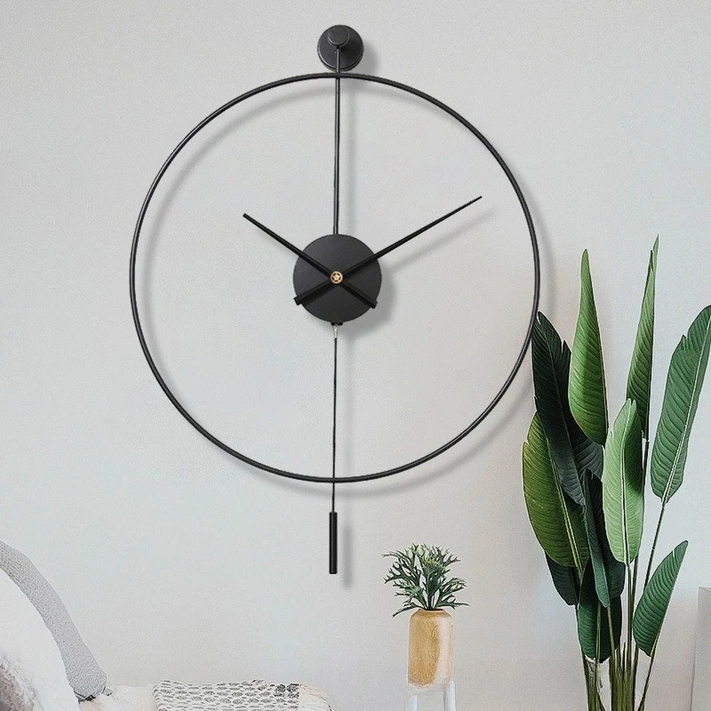 Spanish simple wall clock creative modern wind clock living room home iron decoration fashion cross-border wall clock
Spanish simple wall clock creative modern wind clock living room home iron decoration fashion cross-border wall clock