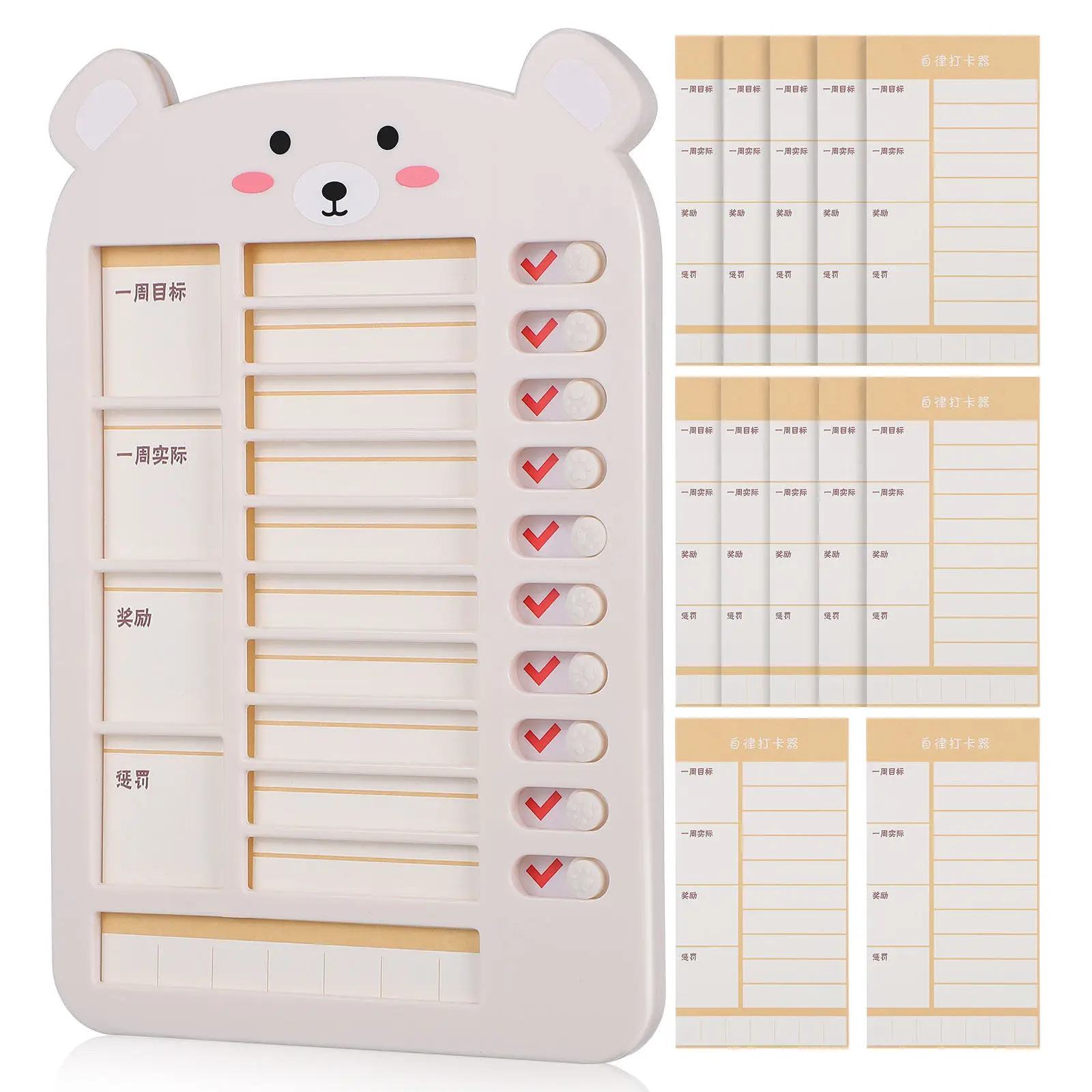 Weekly Planner Board Time Management Tool Self Discipline Tracker Daily Planning Pad Tear Off Reminder Notepad Goal Planner
Weekly Planner Board Time Management Tool Self Discipline Tracker Daily Planning Pad Tear Off Reminder Notepad Goal Planner
