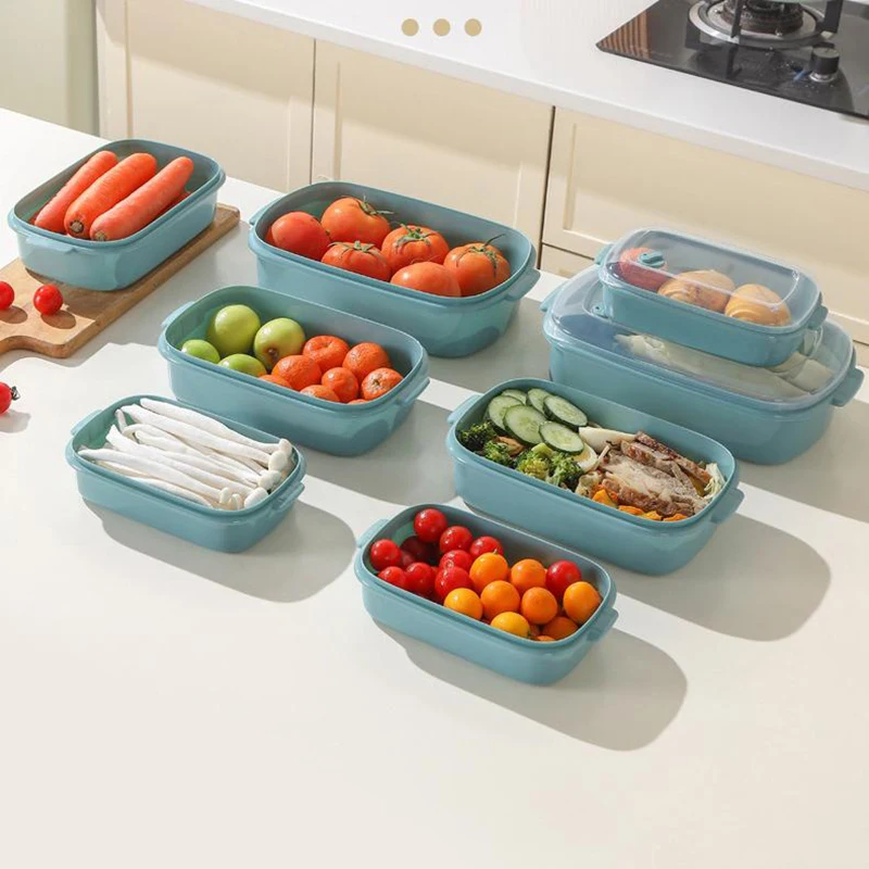 Rectangular Crisper 3 Piece Plastic Outlet Salad Microwave Bowl Refrigerator Organizer Food Grade
Rectangular Crisper 3 Piece Plastic Outlet Salad Microwave Bowl Refrigerator Organizer Food Grade