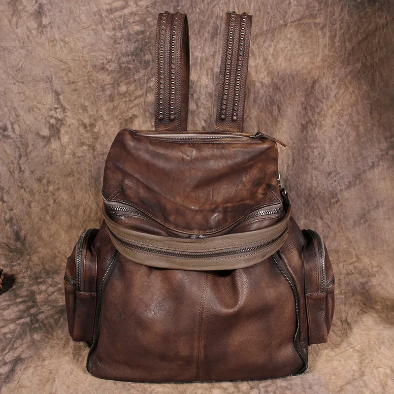 Casual Women Leather College Wind Bag Travel Bag Can Be Portable School Back 2026 New Female Backpack Women's Leather Backpack
Casual Women Leather College Wind Bag Travel Bag Can Be Portable School Back 2026 New Female Backpack Women's Leather Backpack