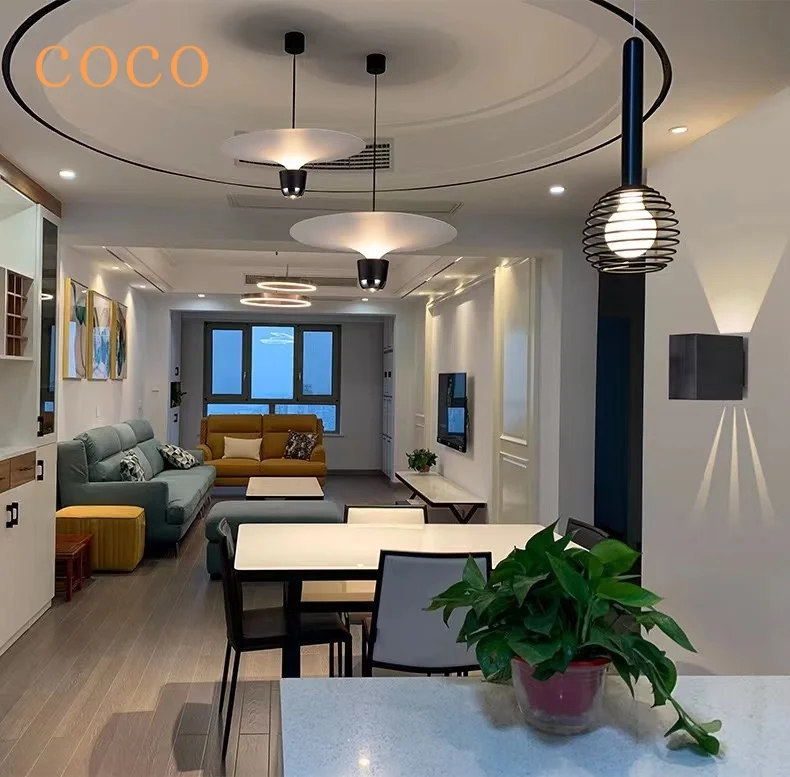 Modern Creative Art Restaurant Aluminum Chandelier Art Bar Light Personality Living Room Dining Room Bedroom Decorative Light
Modern Creative Art Restaurant Aluminum Chandelier Art Bar Light Personality Living Room Dining Room Bedroom Decorative Light