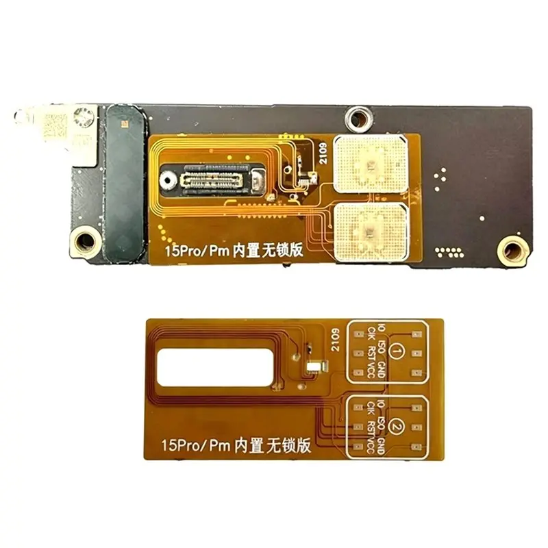 FULL-For 15 Pro/Pro Max Dual SIM Flex Cable Manual Tool US Version Built-In MEP SIMHUB IC Phone Repair Kit
FULL-For 15 Pro/Pro Max Dual SIM Flex Cable Manual Tool US Version Built-In MEP SIMHUB IC Phone Repair Kit