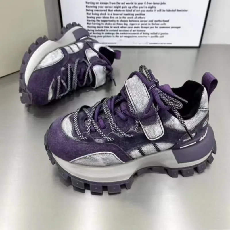 Массивные модные кроссовки, удобная повседневная обувь для папы, прогулочная обувь на шнуровке, дышащая сетка для женщин
Массивные модные кроссовки, удобная повседневная обувь для папы, прогулочная обувь на шнуровке, дышащая сетка для женщин