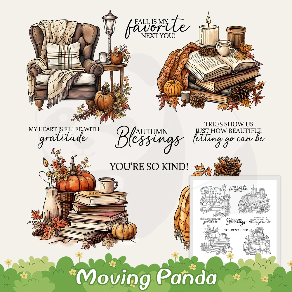 Autumn Pumpkins Books Soft Sofa Home Cutting Dies Clear Stamp DIY Cards Scrapbooking Metal Dies Silicone Stamps For Cards Albums
Autumn Pumpkins Books Soft Sofa Home Cutting Dies Clear Stamp DIY Cards Scrapbooking Metal Dies Silicone Stamps For Cards Albums