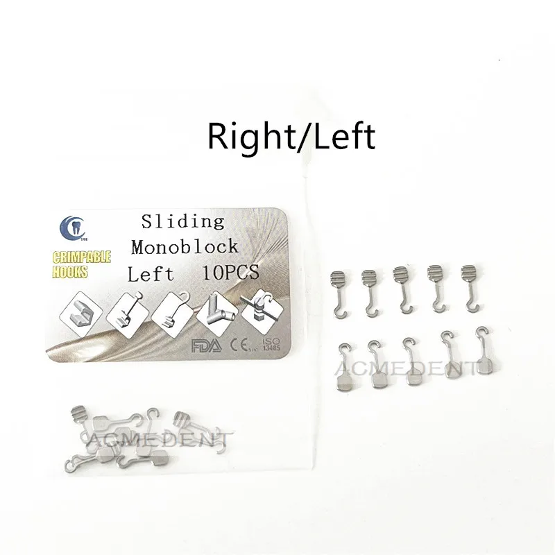 10 упаковок, Стоматологические Ортодонтические скользящие обжимные крючки
10 упаковок, Стоматологические Ортодонтические скользящие обжимные крючки