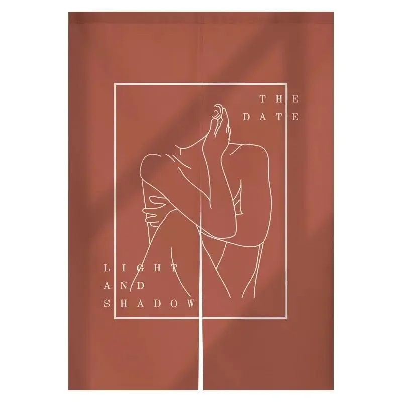 Japanese Fabric Curtain Abstract Art Line Drawing Woman Partition Curtain Bedroom Door Curtain Shelter Half Panel
Japanese Fabric Curtain Abstract Art Line Drawing Woman Partition Curtain Bedroom Door Curtain Shelter Half Panel