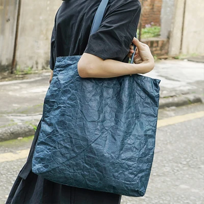 Vintage Artistic Pleated Washable Waterproof Kraft Paper Single Shoulder Casual Shopping Bag for Women
Vintage Artistic Pleated Washable Waterproof Kraft Paper Single Shoulder Casual Shopping Bag for Women