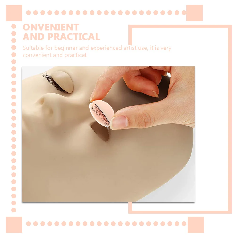 4Pairs Beauty Eyelash Practice Mold Smooth Silicone Material Close to Human Skin Texture Ideal for DIY Training and Professional
4Pairs Beauty Eyelash Practice Mold Smooth Silicone Material Close to Human Skin Texture Ideal for DIY Training and Professional