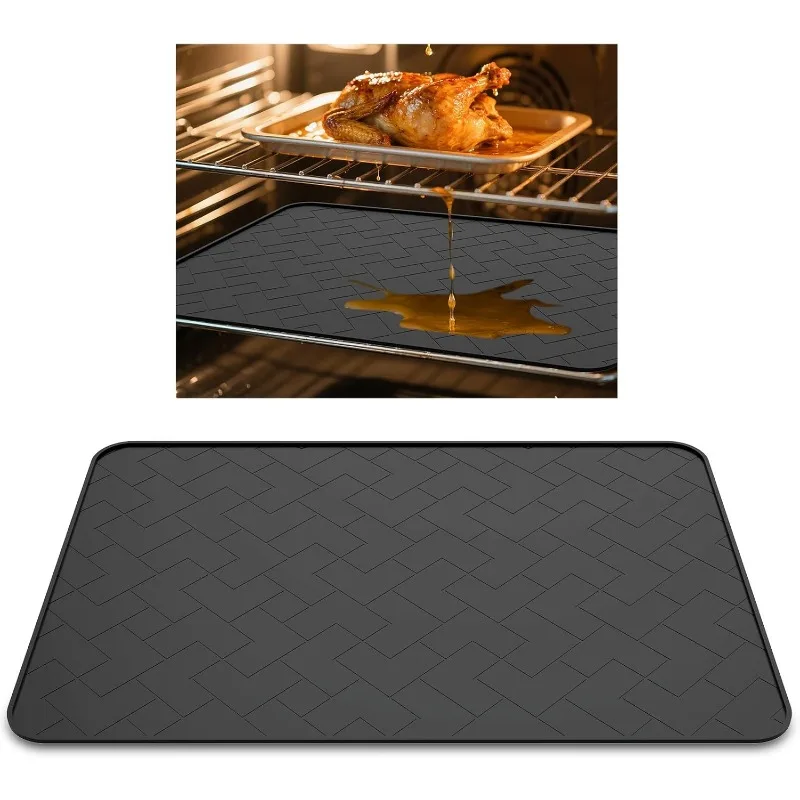 Oven Liners for Bottom of Oven – Silicone Oven Liner 16"x23" Non-Stick Reusable Heavy Duty Mat for Electric, Gas
Oven Liners for Bottom of Oven – Silicone Oven Liner 16"x23" Non-Stick Reusable Heavy Duty Mat for Electric, Gas