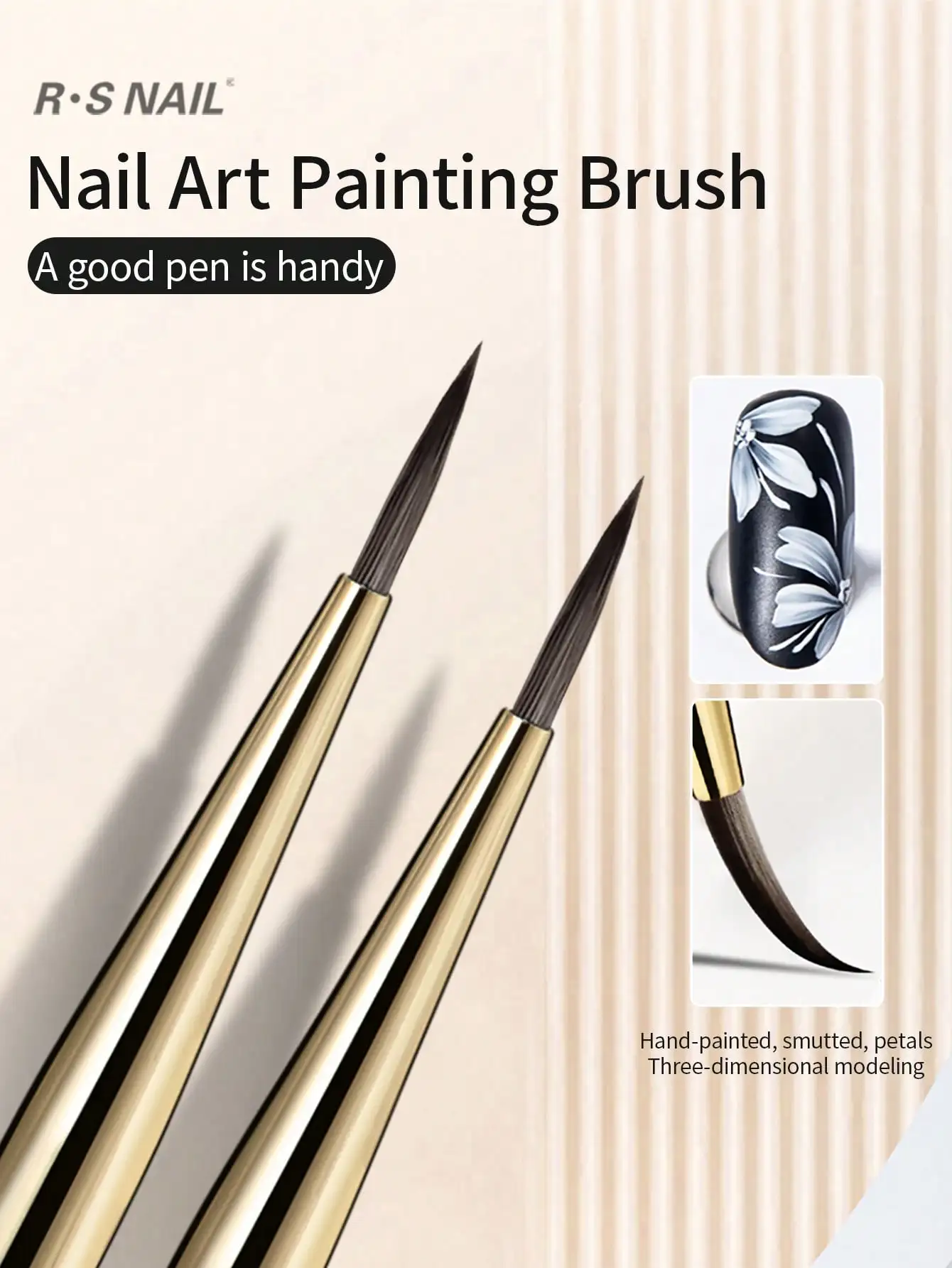 Multi-Functional Painting Brush for Nail Art, Fine-Tip Specialized Tool. Suitable for Floral Pattern Painting & Drawing. Smooth, Durable & Easy to Operate. DIY Nail Art Tool.
Multi-Functional Painting Brush for Nail Art, Fine-Tip Specialized Tool. Suitable for Floral Pattern Painting & Drawing. Smooth, Durable & Easy to Operate. DIY Nail Art Tool.