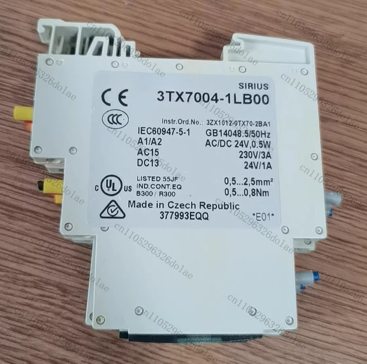 1 шт. реле 3TX7004-1LB00 тест в порядке
1 шт. реле 3TX7004-1LB00 тест в порядке