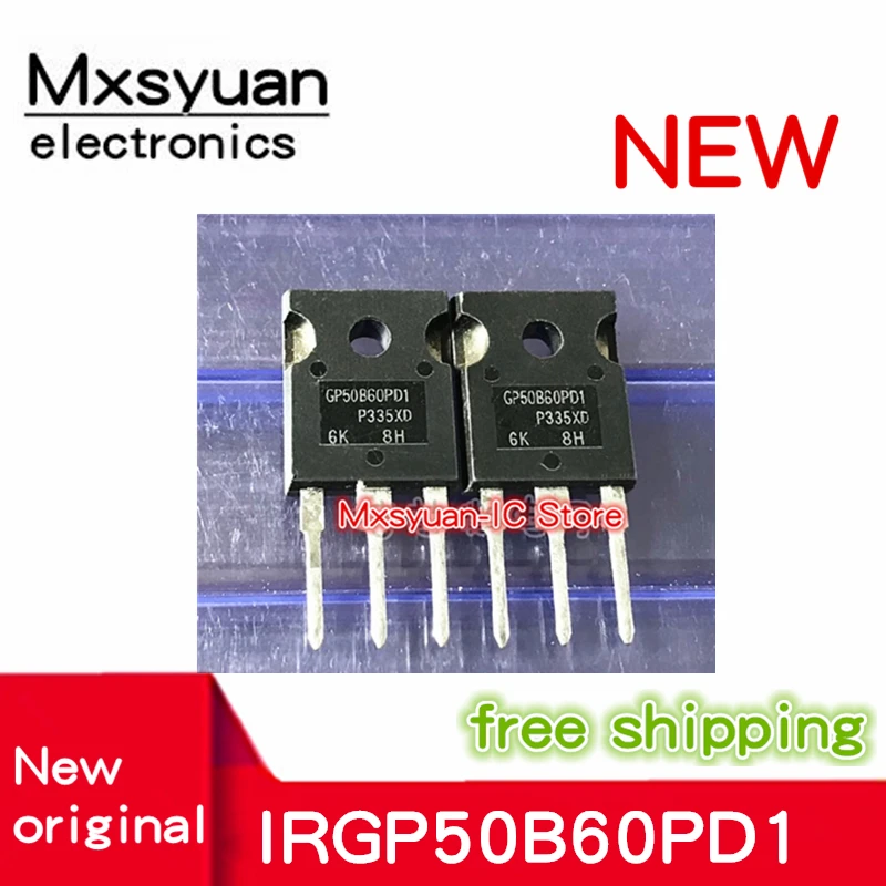 10 шт./лот GP50B60PD1 IRGP50B60PD1 IRGP50B60PD1PBF TO-247 Mxsyuan 100% новый оригинал
10 шт./лот GP50B60PD1 IRGP50B60PD1 IRGP50B60PD1PBF TO-247 Mxsyuan 100% новый оригинал