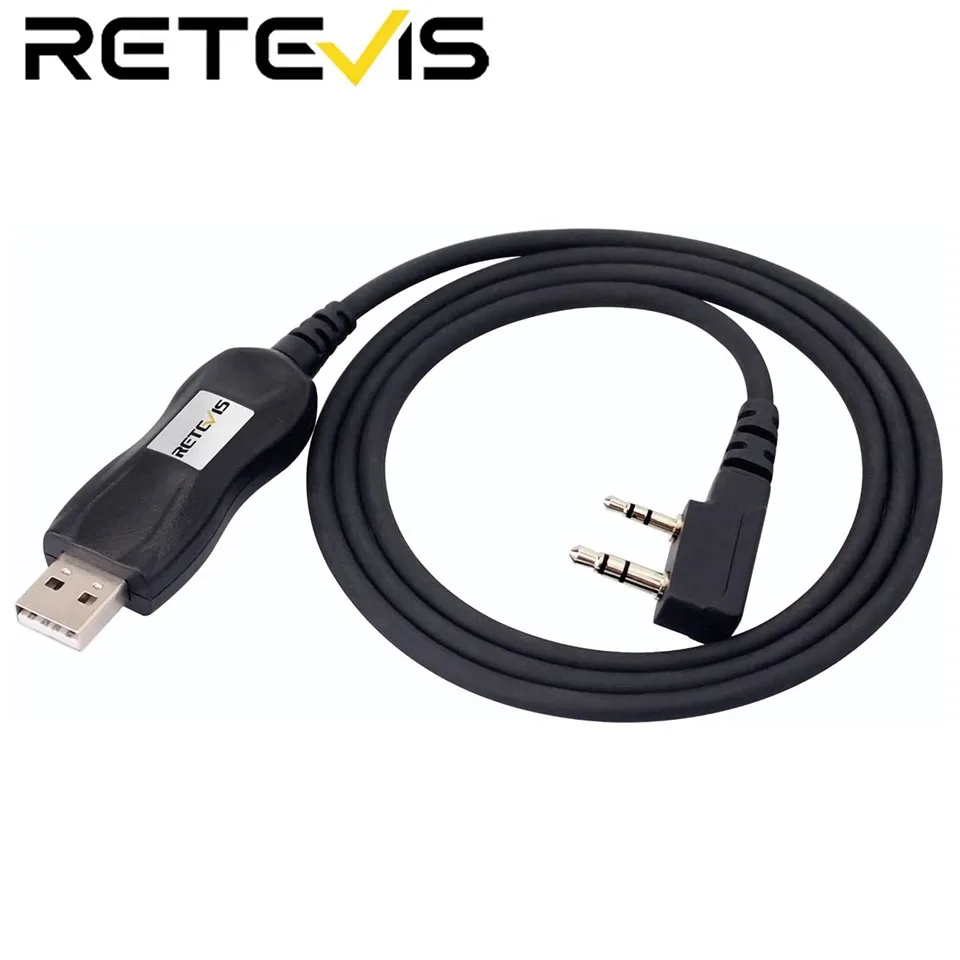 Retevis PC28 FTDI Chip USB Programming Cable Usb Cable Compatible with Walkie Talkie RT series Baofeng BF-88E/888S Kenwood Wouxu
Retevis PC28 FTDI Chip USB Programming Cable Usb Cable Compatible with Walkie Talkie RT series Baofeng BF-88E/888S Kenwood Wouxu