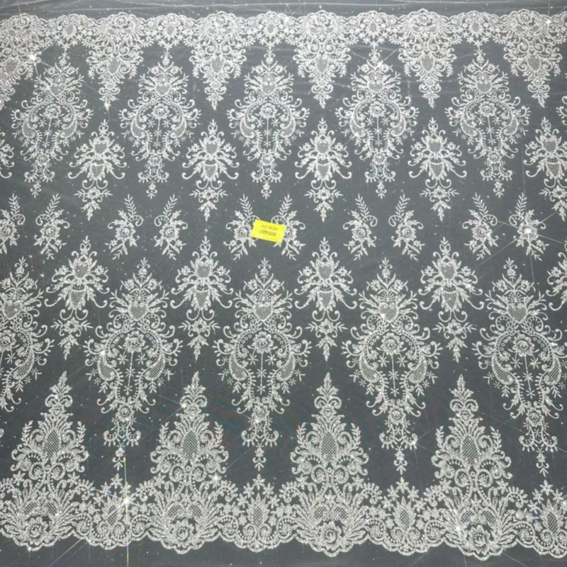 10 Yards Fadhion White Diamond Patterned Wedding Dress Fabric with Mesh Gold Spray Lace 150cm Wedding Party Spray gold Tull fabr
10 Yards Fadhion White Diamond Patterned Wedding Dress Fabric with Mesh Gold Spray Lace 150cm Wedding Party Spray gold Tull fabr