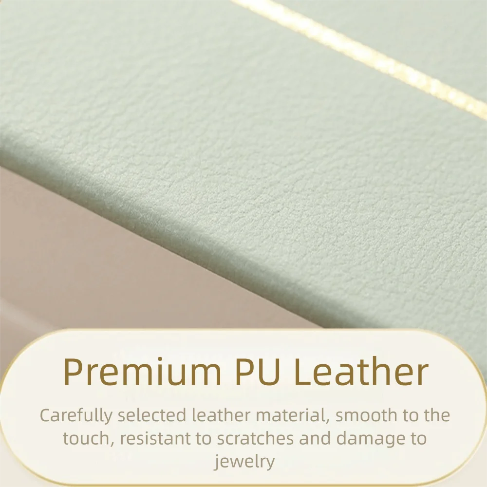 Коробка для хранения украшений из ПУ, органайзер для колец, серег, браслетов, ожерелий, пылезащитный футляр для демонстрации ювелирных изделий
Коробка для хранения украшений из ПУ, органайзер для колец, серег, браслетов, ожерелий, пылезащитный футляр для демонстрации ювелирных изделий