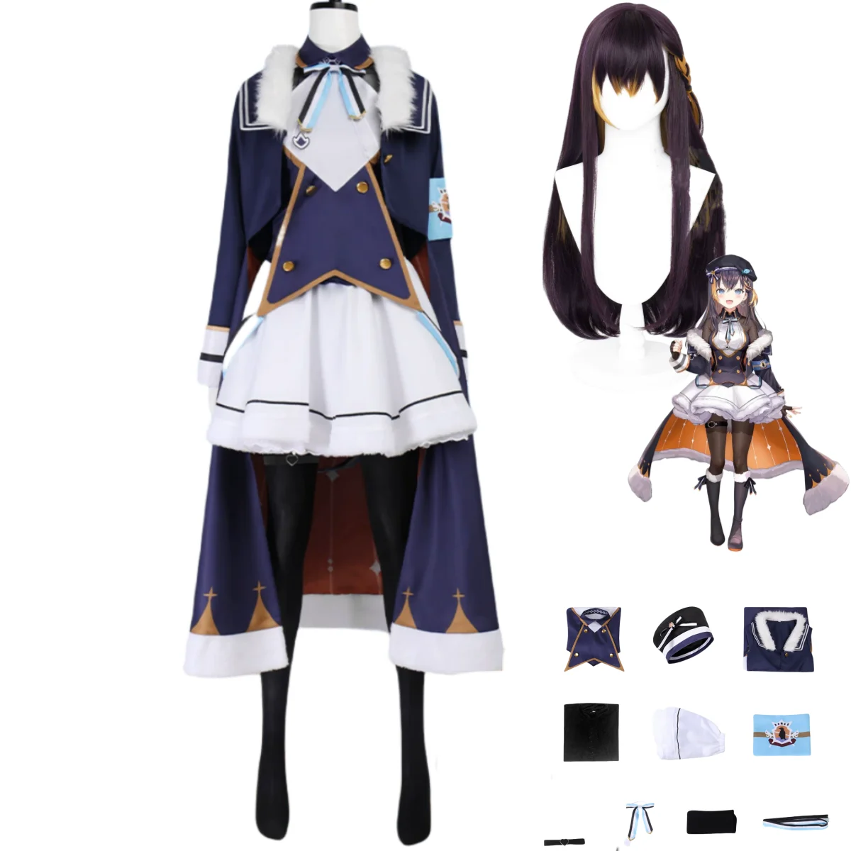 Virtual Youtuber Petra Gurin Cosplay Costume Vtuber NIJISANJI EN Frost Penguin Winter Cloak Skirt Woman Sexy Christmas Suit 2026
Virtual Youtuber Petra Gurin Cosplay Costume Vtuber NIJISANJI EN Frost Penguin Winter Cloak Skirt Woman Sexy Christmas Suit 2026