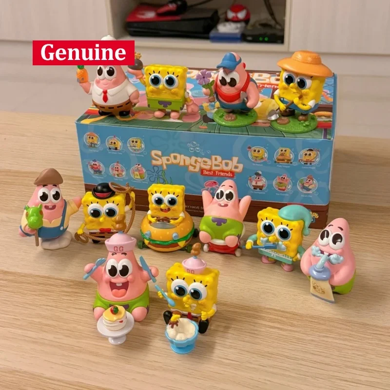 Подлинная POPMART Губка Боб Квадратные Штаны, серия «Хорошие друзья», слепая коробка ручной работы, игрушка Pai Daxing, загадочная коробка, детский подарок на день рождения
Подлинная POPMART Губка Боб Квадратные Штаны, серия «Хорошие друзья», слепая коробка ручной работы, игрушка Pai Daxing, загадочная коробка, детский подарок на день рождения