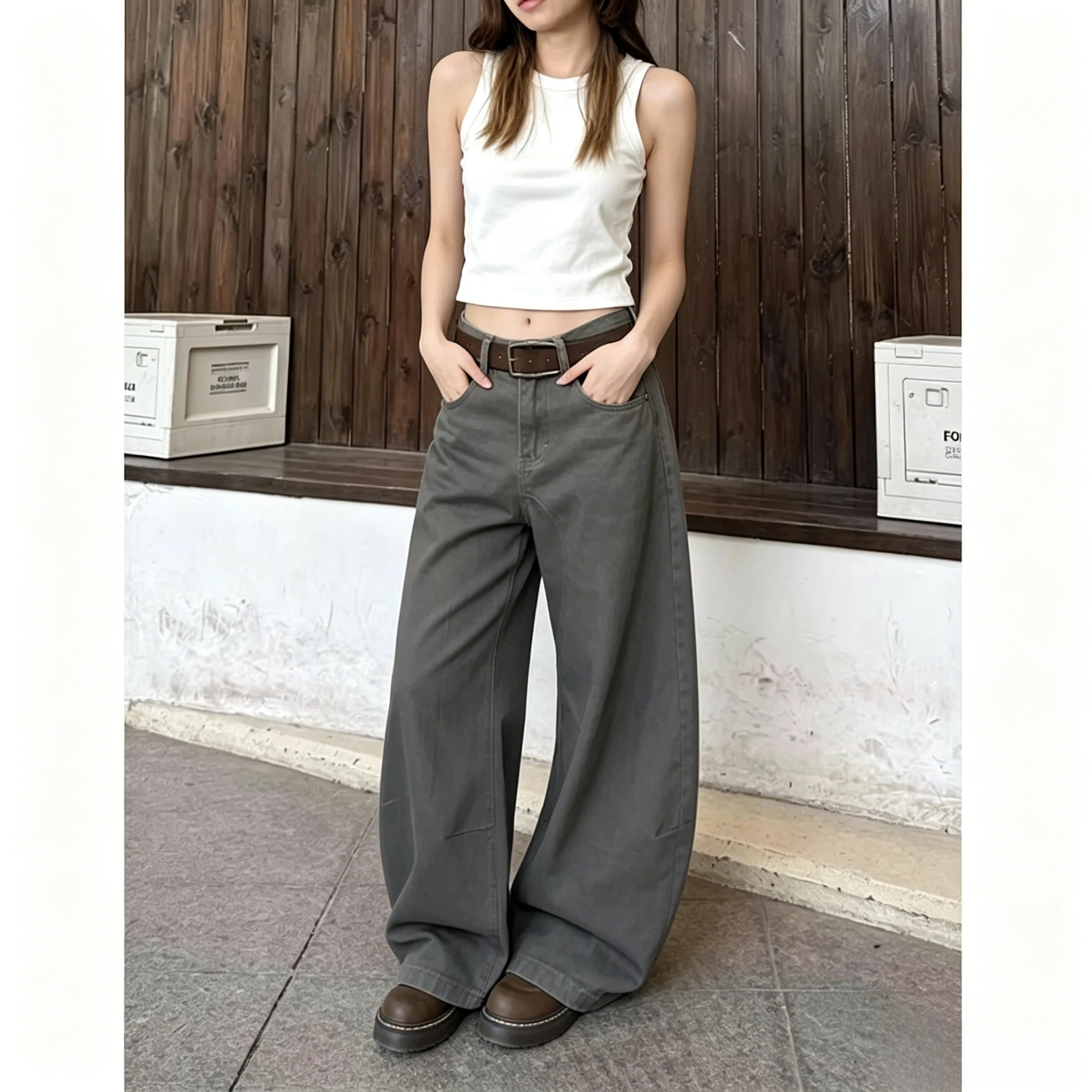 Autumn Winter Women's Denim Jeans Y2K Wide Baggy Jeans Harajuku New Pants Korean Jeans Punk Retro New Subculture New Clothing
Autumn Winter Women's Denim Jeans Y2K Wide Baggy Jeans Harajuku New Pants Korean Jeans Punk Retro New Subculture New Clothing
