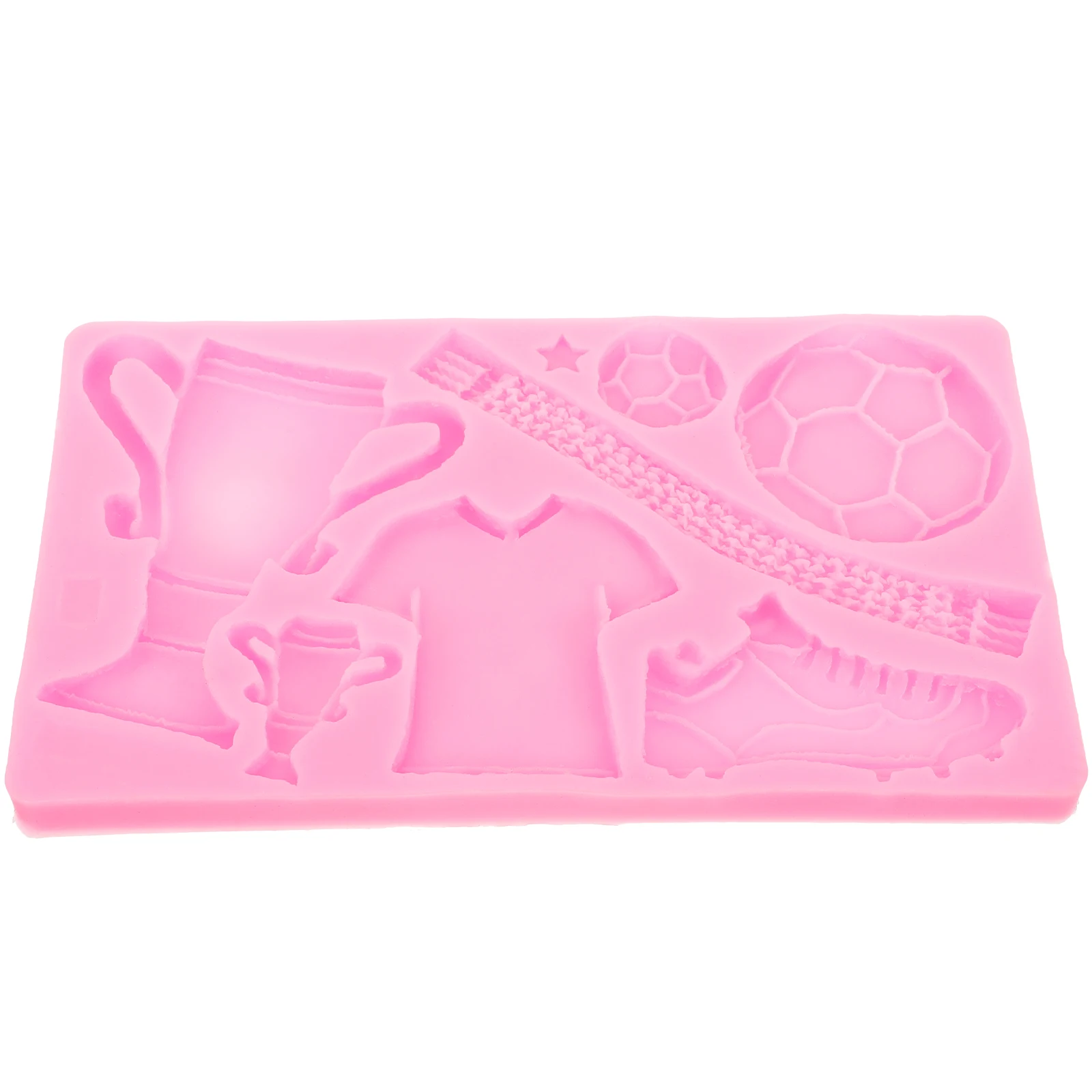 8Pcs Football Silicone Mold for Chocolate Soap Decor Baking Tools Cake Shop Home Use Chocolate Molds Silicone Practical
8Pcs Football Silicone Mold for Chocolate Soap Decor Baking Tools Cake Shop Home Use Chocolate Molds Silicone Practical