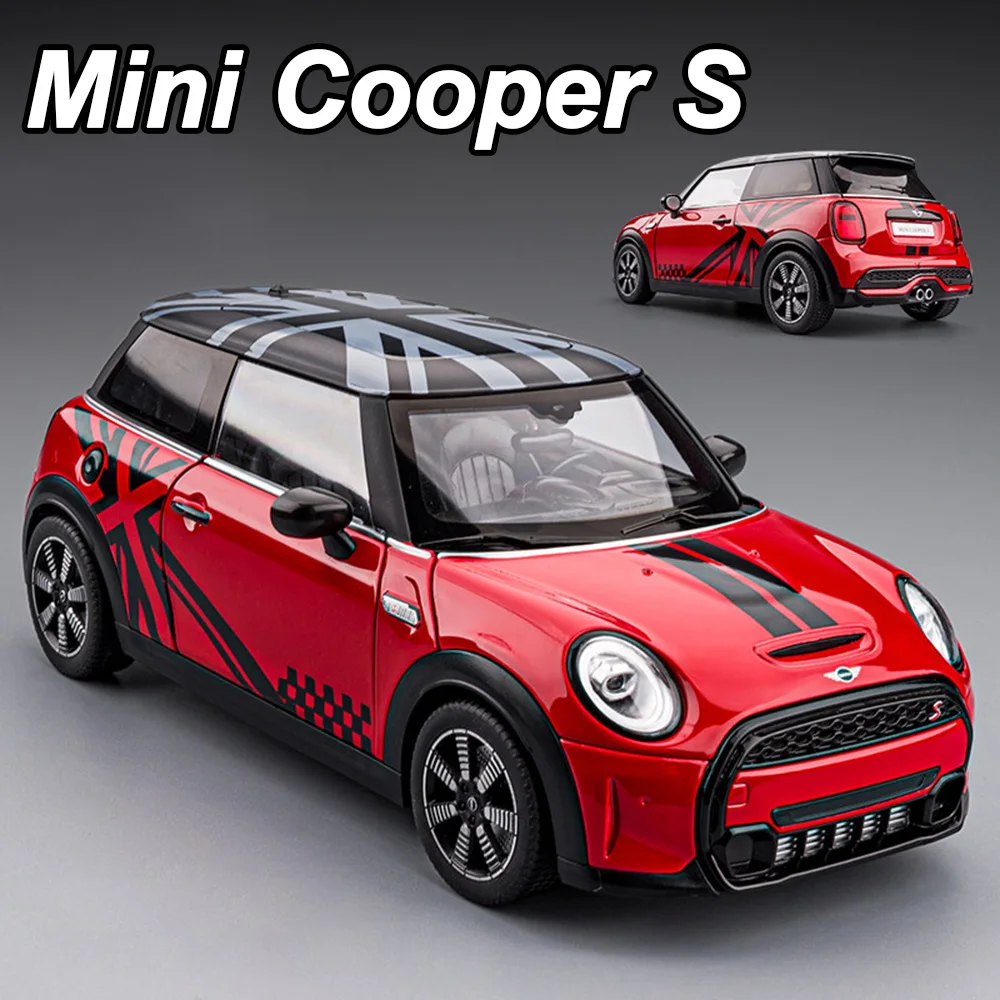 1:18 Mini Cooper S Alloy Diecast Toys Car Model Doors Opened Slide Forward Rubber Tire Miniature Vehices Kids Best Fashion Gifts
1:18 Mini Cooper S Alloy Diecast Toys Car Model Doors Opened Slide Forward Rubber Tire Miniature Vehices Kids Best Fashion Gifts