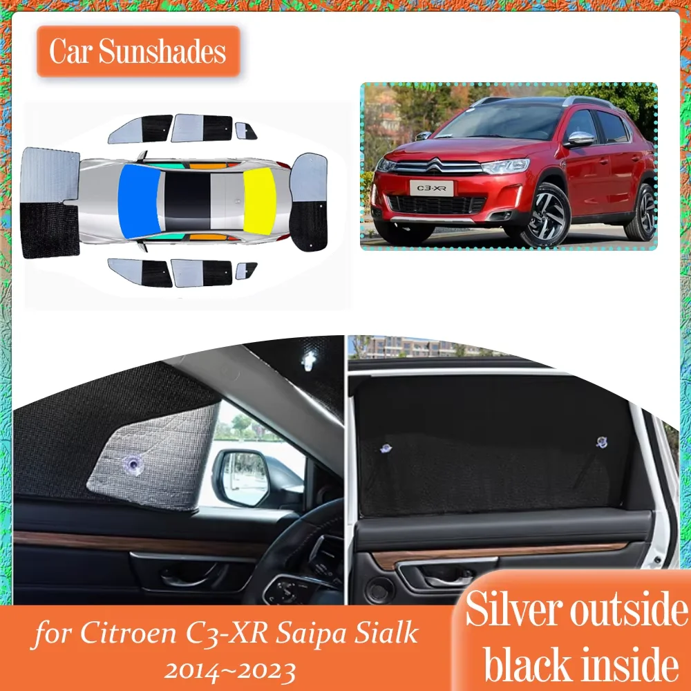 Автомобильный солнцезащитный козырек для Citroen C3-XR Saipa Sialk 2014 ~ 2023 2015, солнцезащитный козырек для окон, боковая занавеска на лобовое стекло, накладка, часть аксессуаров
Автомобильный солнцезащитный козырек для Citroen C3-XR Saipa Sialk 2014 ~ 2023 2015, солнцезащитный козырек для окон, боковая занавеска на лобовое стекло, накладка, часть аксессуаров