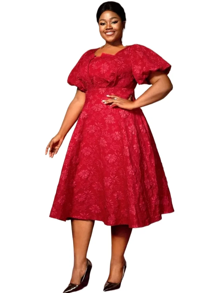 African Dresses For Women Elegant 2025 Dashiki Summer Autumn Midi Dress Ladies Traditional African Clothing Fairy Dreaes
African Dresses For Women Elegant 2025 Dashiki Summer Autumn Midi Dress Ladies Traditional African Clothing Fairy Dreaes