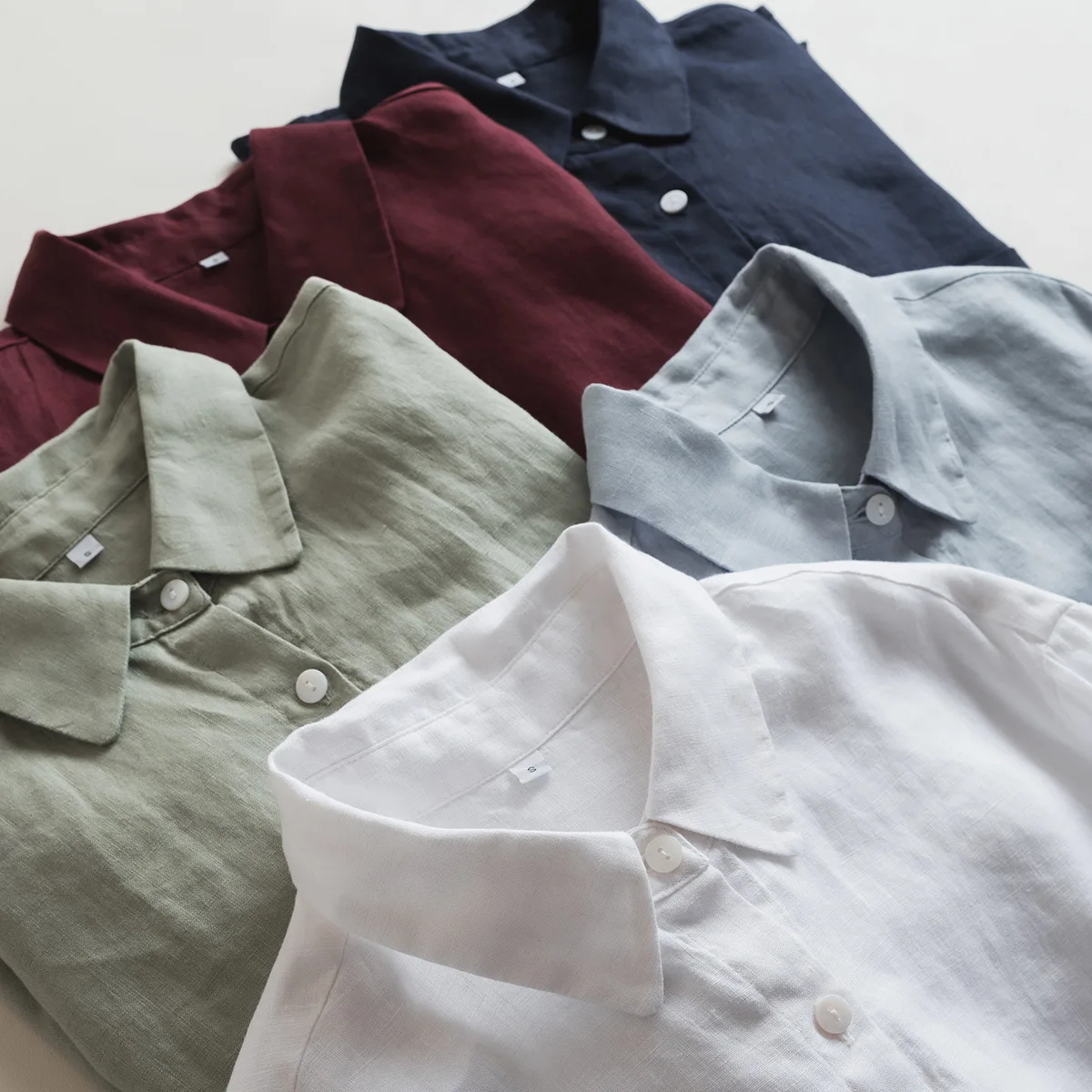 Dave&di Linen Small Pointed Collar Shirt With A Simple And Micro Silhouette Shoulder Down Long Sleeved Loose Top Woman Clothes
Dave&di Linen Small Pointed Collar Shirt With A Simple And Micro Silhouette Shoulder Down Long Sleeved Loose Top Woman Clothes