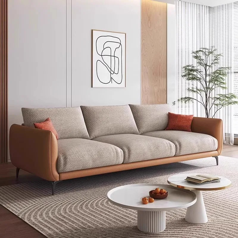 Italian minimalist solid wood sofa living room small apartment modern simple household cotton and linen straight row fabric soft 
Italian minimalist solid wood sofa living room small apartment modern simple household cotton and linen straight row fabric soft