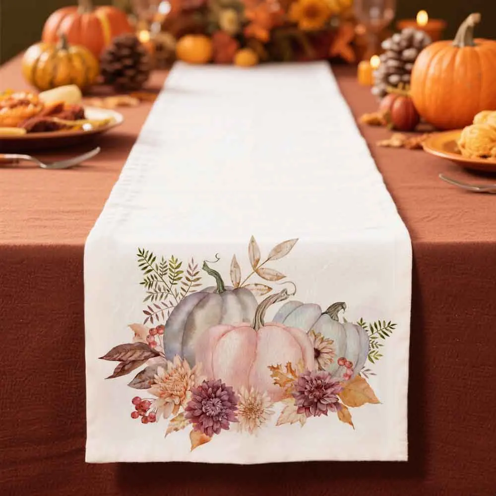 autumn Pumpkin pattern Table Runner table decoration & accessories 13x72inch Harvest Festival tablecloth Thanksgiving Day decor
autumn Pumpkin pattern Table Runner table decoration & accessories 13x72inch Harvest Festival tablecloth Thanksgiving Day decor
