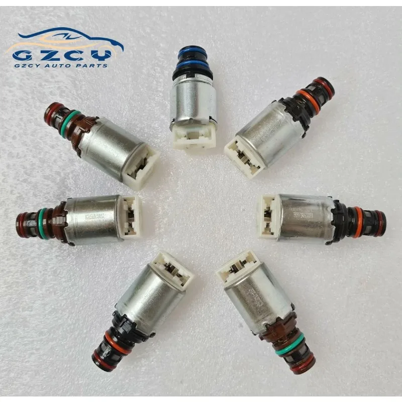 6R80 7PCS Transmission Valve Body Solenoids Kit Fit For Ford Explorer Ranger Mustang Territory Transit Everest F-150 2011-2017
6R80 7PCS Transmission Valve Body Solenoids Kit Fit For Ford Explorer Ranger Mustang Territory Transit Everest F-150 2011-2017