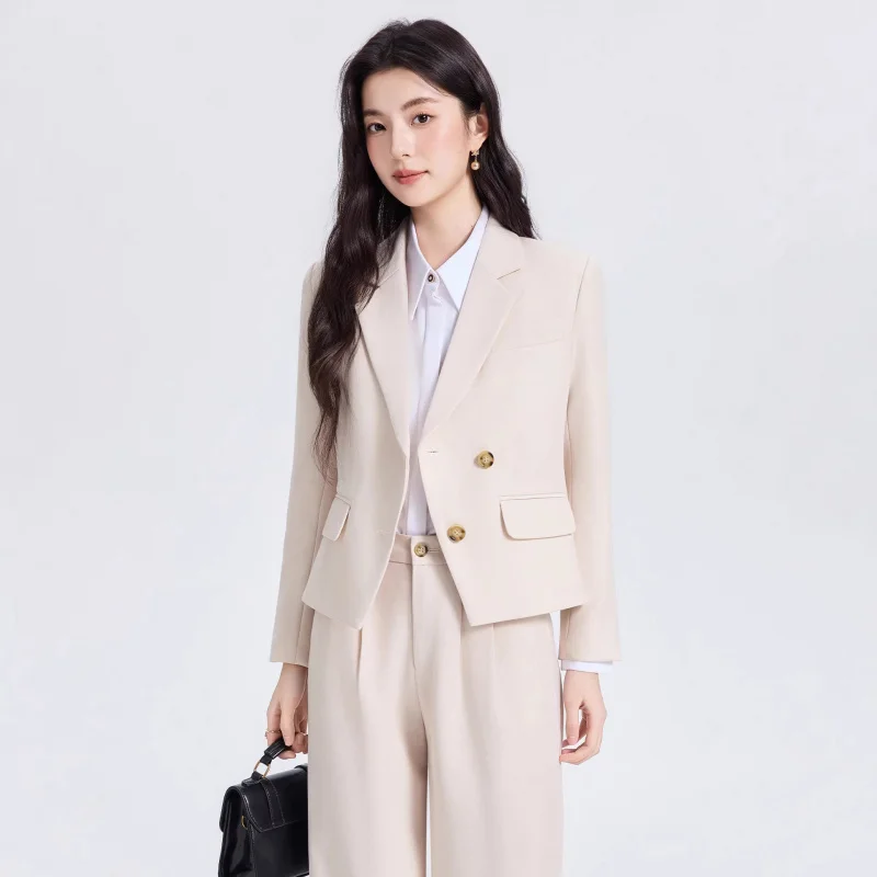 Short blazer for petite women, spring and autumn2026New professional formal attire with a high-end, elegant feel, suit and skirt
Short blazer for petite women, spring and autumn2026New professional formal attire with a high-end, elegant feel, suit and skirt
