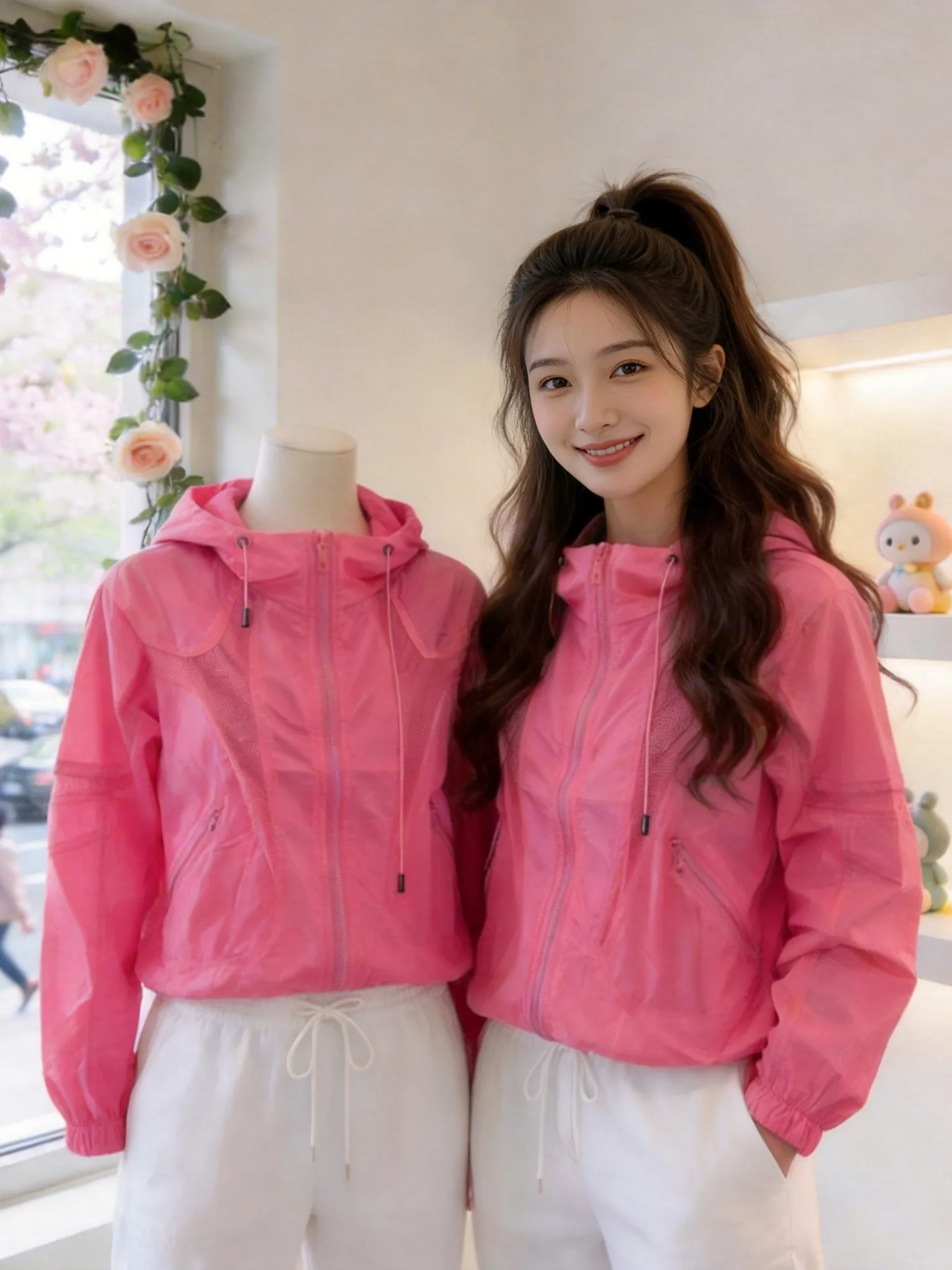 Women's Summer New Style Lightweight Cool Feeling UV Protection Clothes Fashionable Hooded Zipper Closure Breathable Outerwear
Women's Summer New Style Lightweight Cool Feeling UV Protection Clothes Fashionable Hooded Zipper Closure Breathable Outerwear