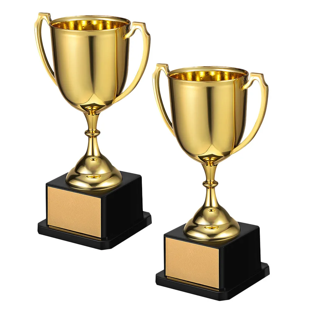 2Pcs Gold Sports Trophy Cup Elegant Plastic Soccer Dance Football Awards Party Winner Recognition Dance Trophy
2Pcs Gold Sports Trophy Cup Elegant Plastic Soccer Dance Football Awards Party Winner Recognition Dance Trophy
