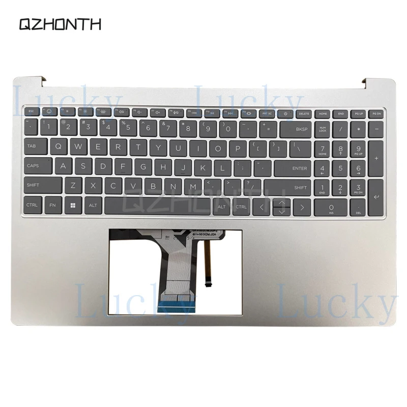 f New For HP 15-FD 15T-FD 15-FC 15Z-FC Palmrest with Backlit Keyboard N36753-001
f New For HP 15-FD 15T-FD 15-FC 15Z-FC Palmrest with Backlit Keyboard N36753-001