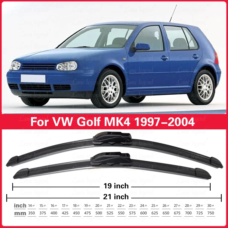 Car Windshield Wiper Blades Suitable For VW Golf Mk4 1997-2004 Car Wiper Blade Brush Accessories 21"+19" Car Front Wiper Kit
Car Windshield Wiper Blades Suitable For VW Golf Mk4 1997-2004 Car Wiper Blade Brush Accessories 21"+19" Car Front Wiper Kit