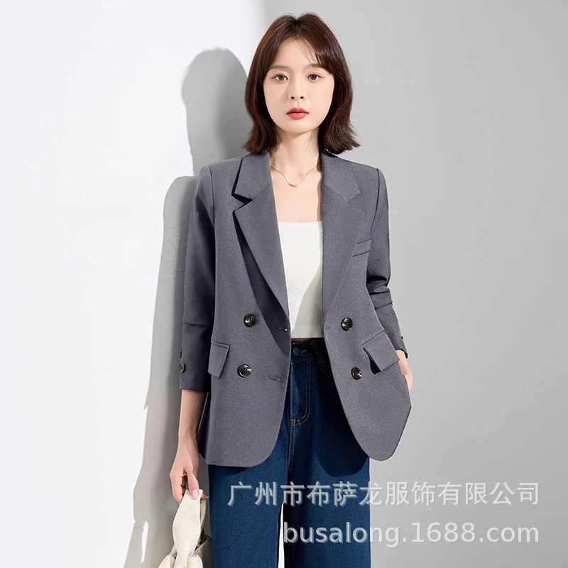 2025New style business blazer for women, long-sleeved professional suit, formal women's jacket, workwear8750
2025New style business blazer for women, long-sleeved professional suit, formal women's jacket, workwear8750