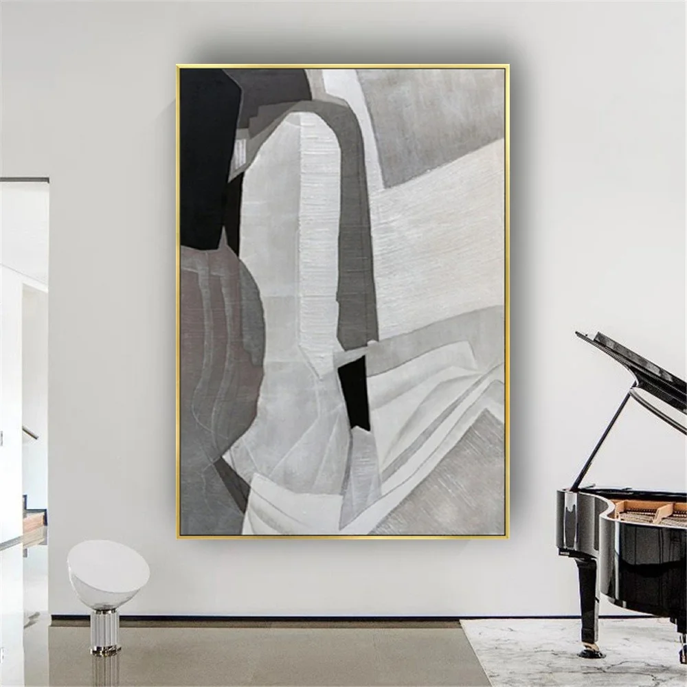 Abstract Line Outline Drawing Textured Design New Pendant Real Hand-Painted Wall Decor Art Panel Oil Painting On Canvas Mural
Abstract Line Outline Drawing Textured Design New Pendant Real Hand-Painted Wall Decor Art Panel Oil Painting On Canvas Mural