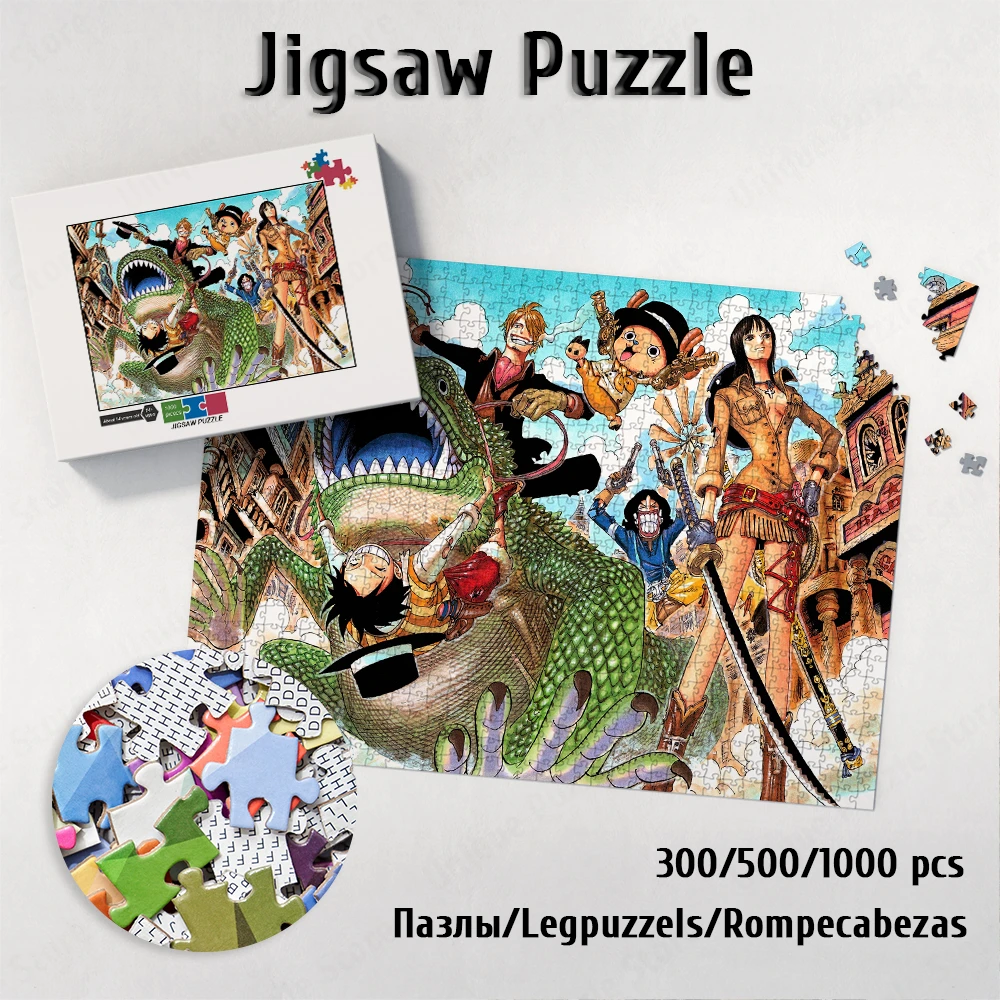 Luffy Nami Sanji Chopper Diy Large Puzzle Game One Piece Games and Puzzles Japanese Style Anime Jigsaw Puzzles Kids Adult Toys
Luffy Nami Sanji Chopper Diy Large Puzzle Game One Piece Games and Puzzles Japanese Style Anime Jigsaw Puzzles Kids Adult Toys