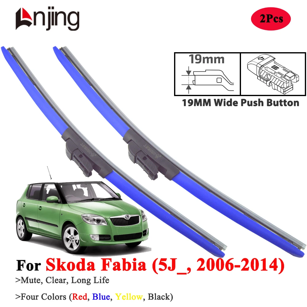 LNJING Wiper Blades For Skoda Fabia 5J 2006-2014
LNJING Wiper Blades For Skoda Fabia 5J 2006-2014